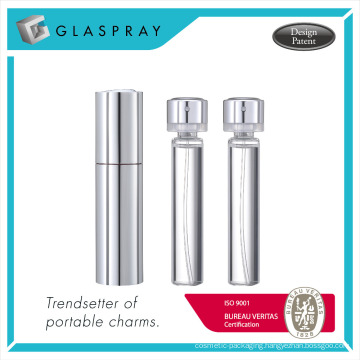 KIRA Silver 20ml Refillable Fragrance Spray Bottle